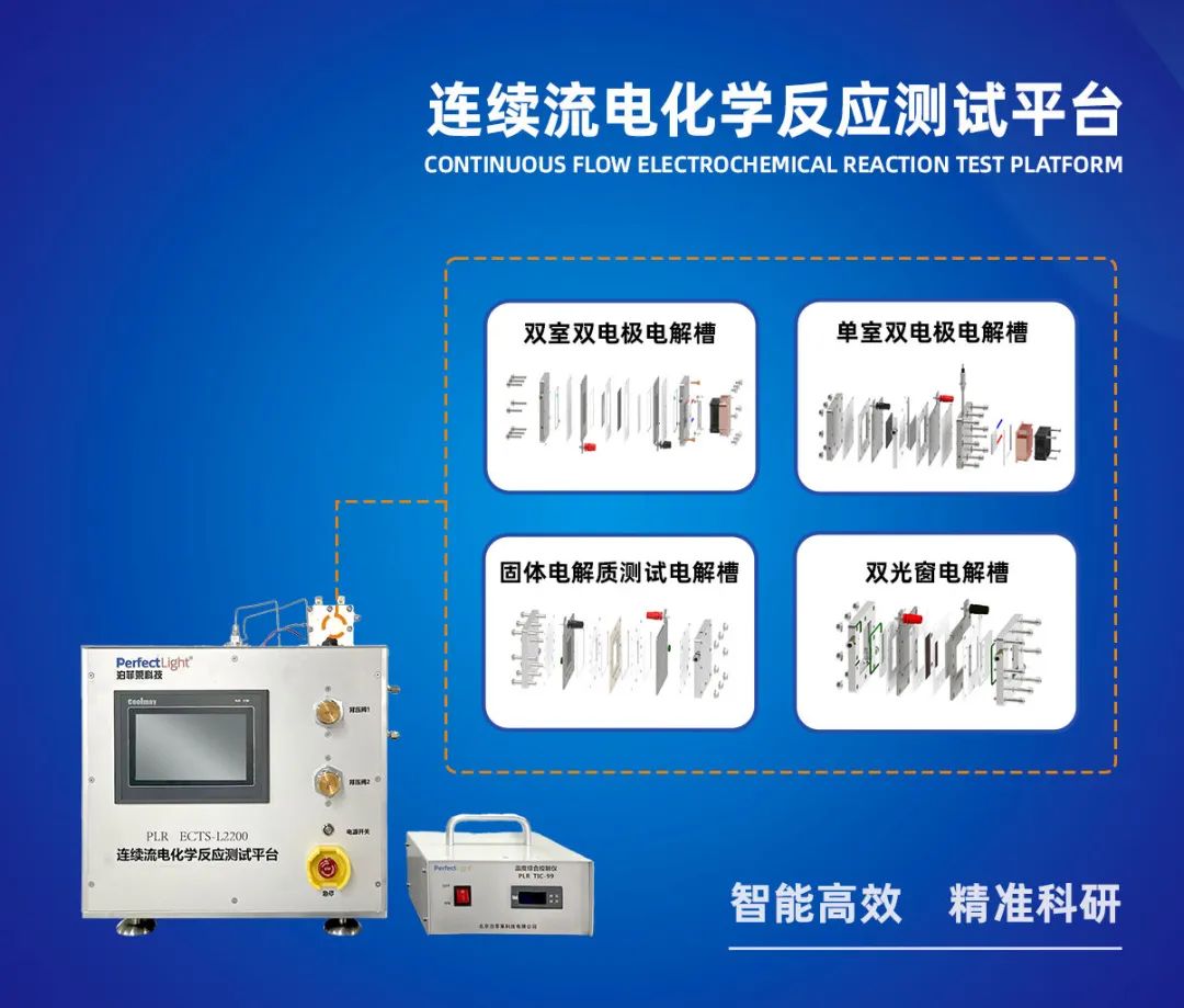 连续流电化学反应测试平台